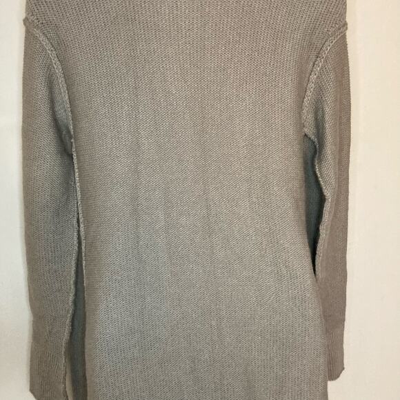 NWT Vince Collared Open Front Sweater Cardigan Alpaca Cashmere Wool Size Small - Picture 9 of 16